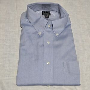 Jos. A. Bank Men's Traveler Collection Long Sleeve Neck 17.5 35 NWT